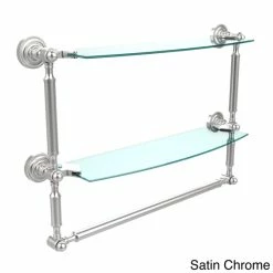 Buy 💯 Allied Brass Dottingham Collection 18-inch 2-tiered Glass Shelf With Integrated Towel Bar 👍 11 Buy 💯 Allied Brass Dottingham Collection 18-inch 2-tiered Glass Shelf With Integrated Towel Bar 👍 -Allied Brass Sales unnamed file 1819