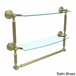 Buy 💯 Allied Brass Dottingham Collection 18-inch 2-tiered Glass Shelf With Integrated Towel Bar 👍 12 Buy 💯 Allied Brass Dottingham Collection 18-inch 2-tiered Glass Shelf With Integrated Towel Bar 👍 -Allied Brass Sales unnamed file 1820