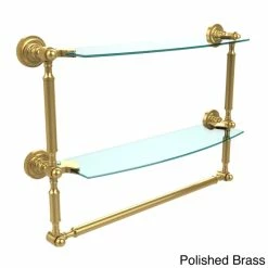 Buy 💯 Allied Brass Dottingham Collection 18-inch 2-tiered Glass Shelf With Integrated Towel Bar 👍 16 Buy 💯 Allied Brass Dottingham Collection 18-inch 2-tiered Glass Shelf With Integrated Towel Bar 👍 -Allied Brass Sales unnamed file 1824