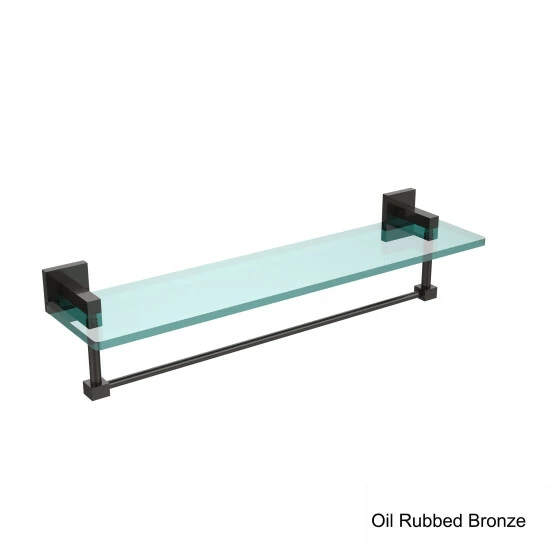 Buy ๐ฅฐ Allied Brass Montero Collection 22-inch Glass Vanity Shelf With Integrated Towel Bar - 22" Unlaquered Brass ๐ 8 Buy ๐ฅฐ Allied Brass Montero Collection 22-inch Glass Vanity Shelf With Integrated Towel Bar - 22" Unlaquered Brass ๐ - Image 6