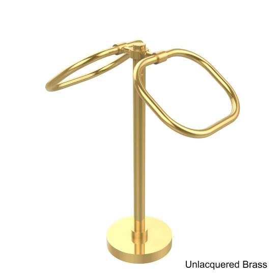 Discount 😍 Allied Brass Two-ring Oval Guest Towel Holder ✔️ 8 Discount 😍 Allied Brass Two-ring Oval Guest Towel Holder ✔️ - Image 6