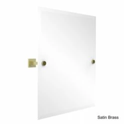 Hot Sale 🎁 Allied Brass Montero Collection Contemporary Frameless Rectangular Tilt Mirror With Beveled Edge 😍 -Allied Brass Sales unnamed file 1895