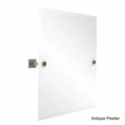 Hot Sale 🎁 Allied Brass Montero Collection Contemporary Frameless Rectangular Tilt Mirror With Beveled Edge 😍 -Allied Brass Sales unnamed file 1897