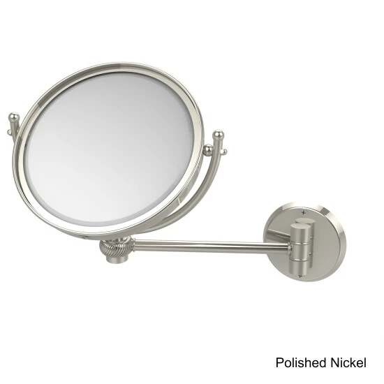 Discount 🥰 Allied Brass 8-inch Wall-mounted Make-up Mirror With 3X Magnification ✨ 6 Discount 🥰 Allied Brass 8-inch Wall-mounted Make-up Mirror With 3X Magnification ✨ - Image 4