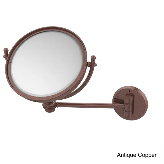 Discount 🥰 Allied Brass 8-inch Wall-mounted Make-up Mirror With 3X Magnification ✨ 10 Discount 🥰 Allied Brass 8-inch Wall-mounted Make-up Mirror With 3X Magnification ✨ - Image 8