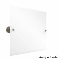Outlet 🛒 Allied Brass Framless Rectangular Landscape Tilt Wall Mirror 🤩 -Allied Brass Sales unnamed file 1927