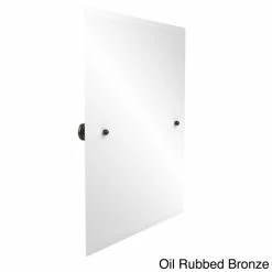 New ❤️ Allied Brass Unframed Rectangular Bathroom Tilt-wall Mirror 😀 -Allied Brass Sales unnamed file 1984