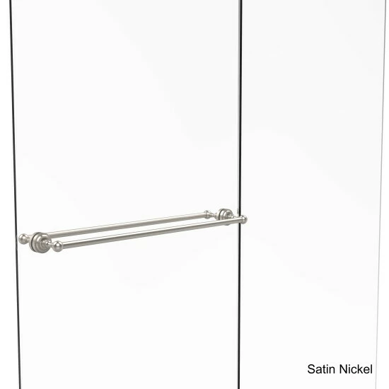 Cheap ๐ Allied Brass Dottingham Collection 30-inch Back-to-back Shower Door Towel Bar โญ 5 Cheap ๐ Allied Brass Dottingham Collection 30-inch Back-to-back Shower Door Towel Bar โญ - Image 3