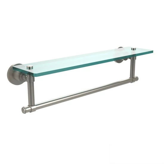 Promo ๐ Allied Brass Washington Square Collection 22-inch Glass Vanity Shelf With Integrated Towel Bar Antique Pewter ๐งจ 3 Promo ๐ Allied Brass Washington Square Collection 22-inch Glass Vanity Shelf With Integrated Towel Bar Antique Pewter ๐งจ