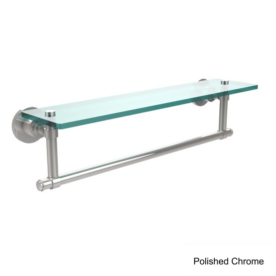 Promo ๐ Allied Brass Washington Square Collection 22-inch Glass Vanity Shelf With Integrated Towel Bar Antique Pewter ๐งจ 9 Promo ๐ Allied Brass Washington Square Collection 22-inch Glass Vanity Shelf With Integrated Towel Bar Antique Pewter ๐งจ - Image 7