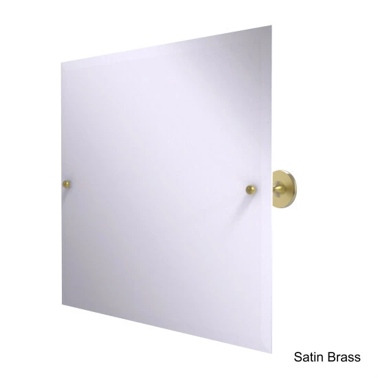 Budget 🥰 Allied Brass Shadwell Collection Frameless Rectangular Beveled-edge Tilting Mirror ✔️ 6 Budget 🥰 Allied Brass Shadwell Collection Frameless Rectangular Beveled-edge Tilting Mirror ✔️ - Image 4