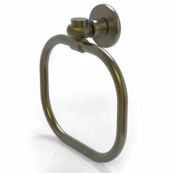 Cheapest 🎁 Allied Brass Continental Collection Towel Ring With Twist Accents 😍