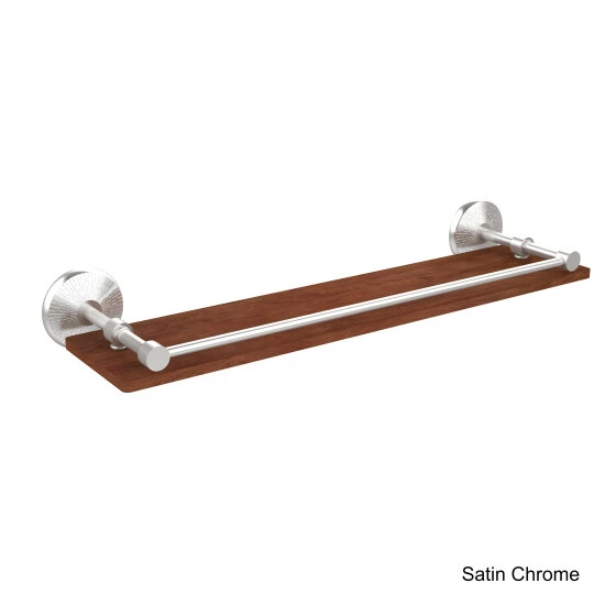 Discount 😉 Allied Brass Monte Carlo Collection 22-inch Solid IPE Ironwood Shelf With Gallery Rail ⭐ 6 Discount 😉 Allied Brass Monte Carlo Collection 22-inch Solid IPE Ironwood Shelf With Gallery Rail ⭐ - Image 4