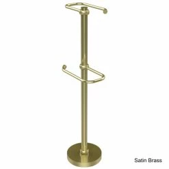 Brand new ❤️ Allied Brass Free Standing Brass Two-roll Toilet Tissue Stand 🛒 -Allied Brass Sales unnamed file 2093
