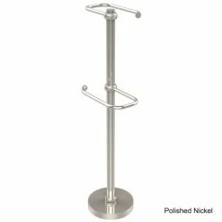 Brand new ❤️ Allied Brass Free Standing Brass Two-roll Toilet Tissue Stand 🛒 -Allied Brass Sales unnamed file 2094