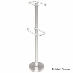 Brand new ❤️ Allied Brass Free Standing Brass Two-roll Toilet Tissue Stand 🛒 -Allied Brass Sales unnamed file 2096