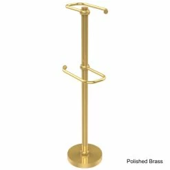 Brand new ❤️ Allied Brass Free Standing Brass Two-roll Toilet Tissue Stand 🛒 -Allied Brass Sales unnamed file 2097
