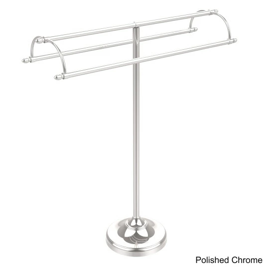 Discount ๐ฏ Allied Brass Black, Chrome, Nickel, Brass, Bronze, Copper, Pewter Brass Free Standing Double Arm Towel Holder ๐ฅฐ 6 Discount ๐ฏ Allied Brass Black, Chrome, Nickel, Brass, Bronze, Copper, Pewter Brass Free Standing Double Arm Towel Holder ๐ฅฐ - Image 4
