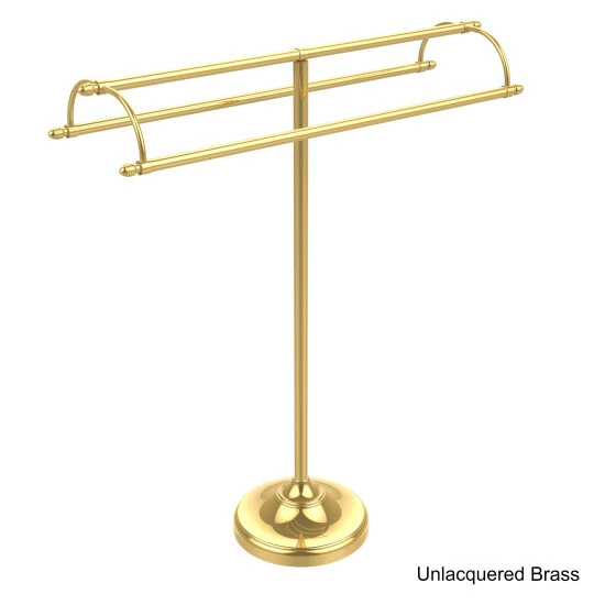 Discount ๐ฏ Allied Brass Black, Chrome, Nickel, Brass, Bronze, Copper, Pewter Brass Free Standing Double Arm Towel Holder ๐ฅฐ 10 Discount ๐ฏ Allied Brass Black, Chrome, Nickel, Brass, Bronze, Copper, Pewter Brass Free Standing Double Arm Towel Holder ๐ฅฐ - Image 8