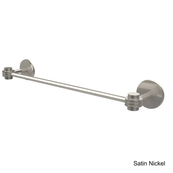 Wholesale ๐ Allied Brass Satellite Orbit One Collection Clear Brass 18-inch Towel Bar With Dotted Accents โจ 4 Wholesale ๐ Allied Brass Satellite Orbit One Collection Clear Brass 18-inch Towel Bar With Dotted Accents โจ - Image 2