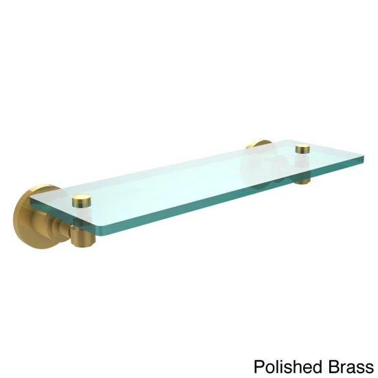 Buy ๐ Allied Brass Washington Square Collection Glass Shelf Satin Brass ๐ 10 Buy ๐ Allied Brass Washington Square Collection Glass Shelf Satin Brass ๐ - Image 8