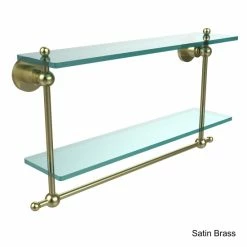 Discount 😍 Allied Brass Astor Place Collection Glass And Brass 22-inch Two-tiered Shelf With Integrated Towel Bar 😍 14 Discount 😍 Allied Brass Astor Place Collection Glass And Brass 22-inch Two-tiered Shelf With Integrated Towel Bar 😍 -Allied Brass Sales unnamed file 2183