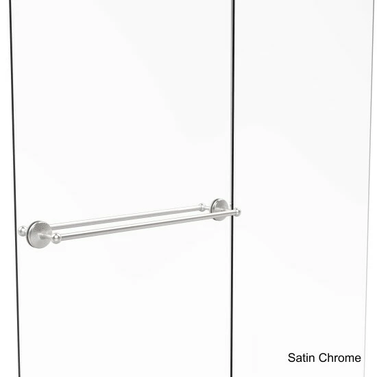 Flash Sale 🛒 Allied Brass Monte Carlo Collection 30-inch Back-to-back Shower Door Towel Bar Nickel Finish/polished 🌟 5 Flash Sale 🛒 Allied Brass Monte Carlo Collection 30-inch Back-to-back Shower Door Towel Bar Nickel Finish/polished 🌟 - Image 3