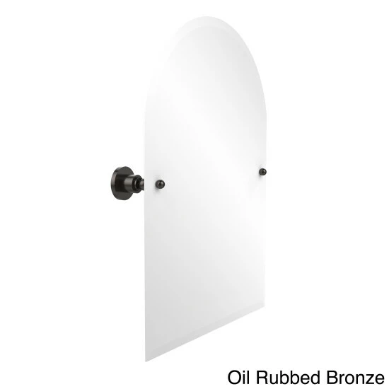 Flash Sale 🛒 Allied Brass Frameless Arched Top Tilt Wall Mirror Astor Place Collection With Beveled Edge Satin Nickel 🥰 5 Flash Sale 🛒 Allied Brass Frameless Arched Top Tilt Wall Mirror Astor Place Collection With Beveled Edge Satin Nickel 🥰 - Image 3