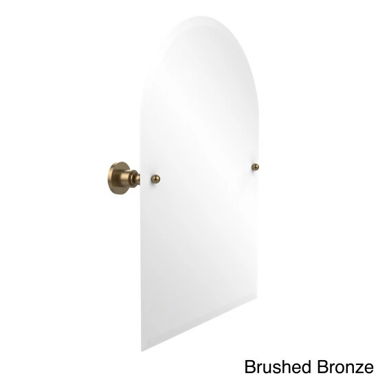 Flash Sale 🛒 Allied Brass Frameless Arched Top Tilt Wall Mirror Astor Place Collection With Beveled Edge Satin Nickel 🥰 6 Flash Sale 🛒 Allied Brass Frameless Arched Top Tilt Wall Mirror Astor Place Collection With Beveled Edge Satin Nickel 🥰 - Image 4