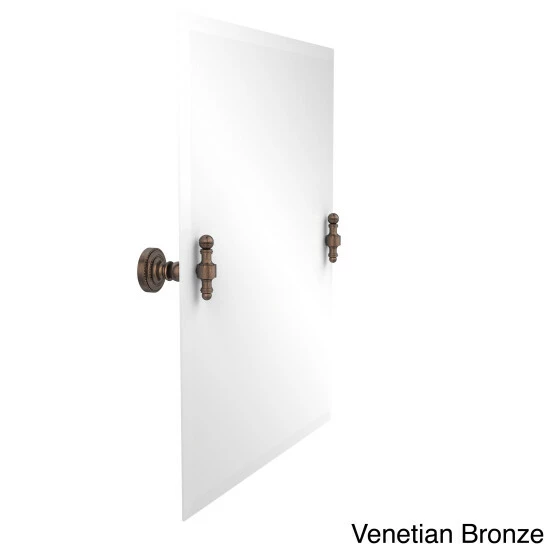 Wholesale 👍 Allied Brass Retro Dot Collection Beveled Edge Unframed Rectangular Tilt Wall Mirror 👍 5 Wholesale 👍 Allied Brass Retro Dot Collection Beveled Edge Unframed Rectangular Tilt Wall Mirror 👍 - Image 3
