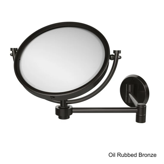Budget 👏 Allied Brass 8-inch Wall-mounted Extending Make-up Mirror With 4X Magnification ✔️ 8 Budget 👏 Allied Brass 8-inch Wall-mounted Extending Make-up Mirror With 4X Magnification ✔️ - Image 6