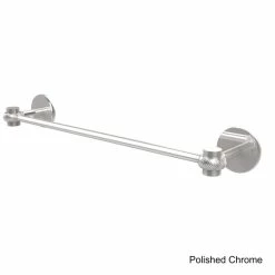 Deals 🥰 Allied Brass Satellite Orbit One Collection Clear Brass 24-inch Towel Bar With Twist Accents 🎉 -Allied Brass Sales unnamed file 2489