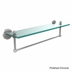 Deals 😀 Allied Brass Southbeach Collection Glass 22-inch Vanity Shelf With Integrated Towel Bar 🎉 -Allied Brass Sales unnamed file 2504