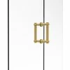 Promo 😉 Allied Brass Contemporary 6-inch Back-to-back Twisted Accent Shower Door Pull 😉 -Allied Brass Sales unnamed file 2506