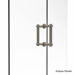 Promo 😉 Allied Brass Contemporary 6-inch Back-to-back Twisted Accent Shower Door Pull 😉 -Allied Brass Sales unnamed file 2512