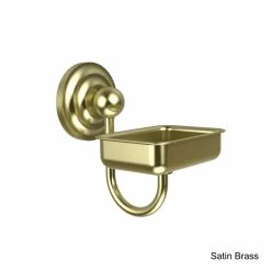 New ✔️ Allied Brass Prestige Que New Collection Clear Brass Wall-mounted Soap Dish ✨ -Allied Brass Sales unnamed file 2550
