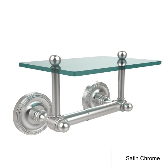 Hot Sale ๐งจ Allied Brass Prestige Regal Two Post Toilet Tissue Holder With Glass Shelf ๐ 5 Hot Sale ๐งจ Allied Brass Prestige Regal Two Post Toilet Tissue Holder With Glass Shelf ๐ - Image 3