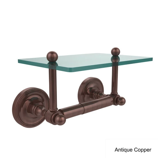 Hot Sale ๐งจ Allied Brass Prestige Regal Two Post Toilet Tissue Holder With Glass Shelf ๐ 9 Hot Sale ๐งจ Allied Brass Prestige Regal Two Post Toilet Tissue Holder With Glass Shelf ๐ - Image 7