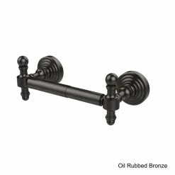 Hot Sale 😉 Allied Brass Retro Wave Collection 2 Post Toilet Tissue Holder 😍 -Allied Brass Sales unnamed file 2673