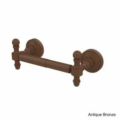 Hot Sale 😉 Allied Brass Retro Wave Collection 2 Post Toilet Tissue Holder 😍 -Allied Brass Sales unnamed file 2675