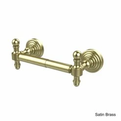 Hot Sale 😉 Allied Brass Retro Wave Collection 2 Post Toilet Tissue Holder 😍 -Allied Brass Sales unnamed file 2678