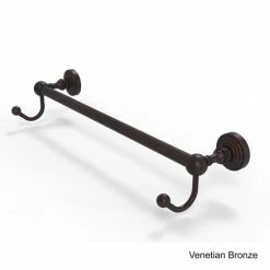 Promo 🎉 Allied Brass Waverly Place Collection 36-inch Towel Bar With Integrated Hooks ⌛ -Allied Brass Sales unnamed file 2774