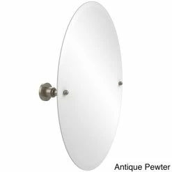 Promo 😀 Allied Brass Astor Place Collection Frameless Oval Tilt Wall Mirror ✨ -Allied Brass Sales unnamed file 282