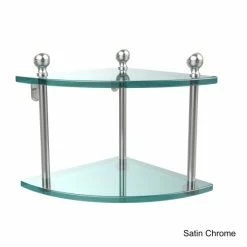 Budget ⌛ Allied Brass Mambo Collection 2-tier Corner Glass Shelf 🎁 -Allied Brass Sales unnamed file 2842