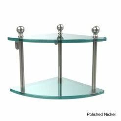 Budget ⌛ Allied Brass Mambo Collection 2-tier Corner Glass Shelf 🎁 -Allied Brass Sales unnamed file 2844