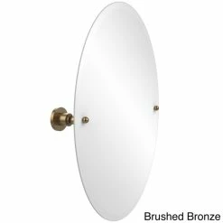 Promo 😀 Allied Brass Astor Place Collection Frameless Oval Tilt Wall Mirror ✨ -Allied Brass Sales unnamed file 286