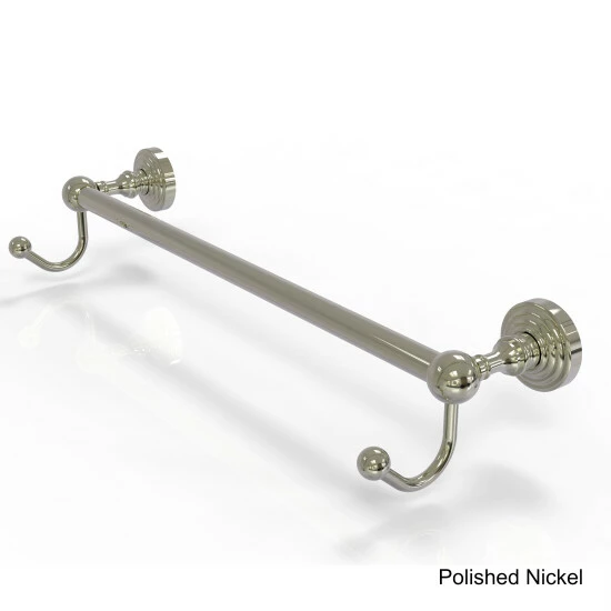 Deals ⌛ Allied Brass Waverly Place Collection 24-inch Towel Bar With Integrated Hooks 👍 8 Deals ⌛ Allied Brass Waverly Place Collection 24-inch Towel Bar With Integrated Hooks 👍 - Image 6