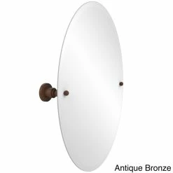Promo 😀 Allied Brass Astor Place Collection Frameless Oval Tilt Wall Mirror ✨ -Allied Brass Sales unnamed file 287