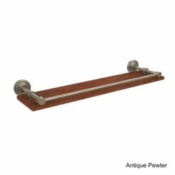Deals 💯 Allied Brass Waverly Place Collection Solid IPE Ironwood 22-inch Shelf With Gallery Rail 😀 -Allied Brass Sales unnamed file 2877