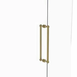 Deals 🧨 Allied Brass Contemporary 18-inch Back-to-back Shower Door Pull With Grooved Accent 👏